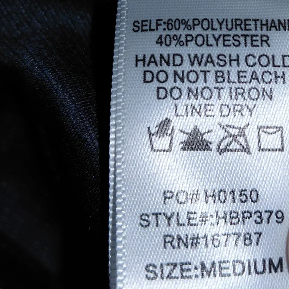 Hunter & Brown Black Faux Leather Pants - Size Medium - NWOT - Picture 10 of 15